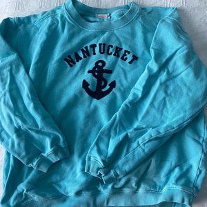 Vintage Turquoise Nantucket Sweatshirt